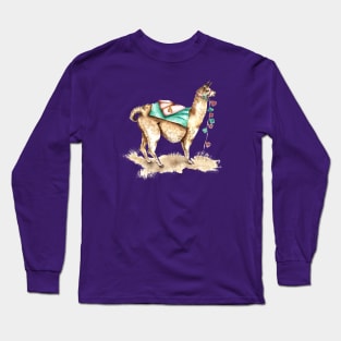 Llama Long Sleeve T-Shirt